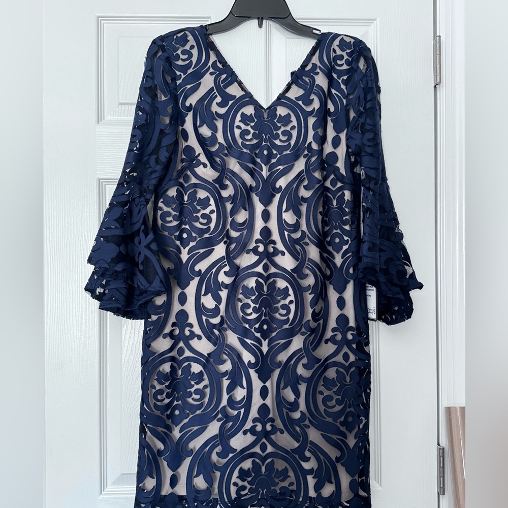 PETITE MSK FORMAL DRESS